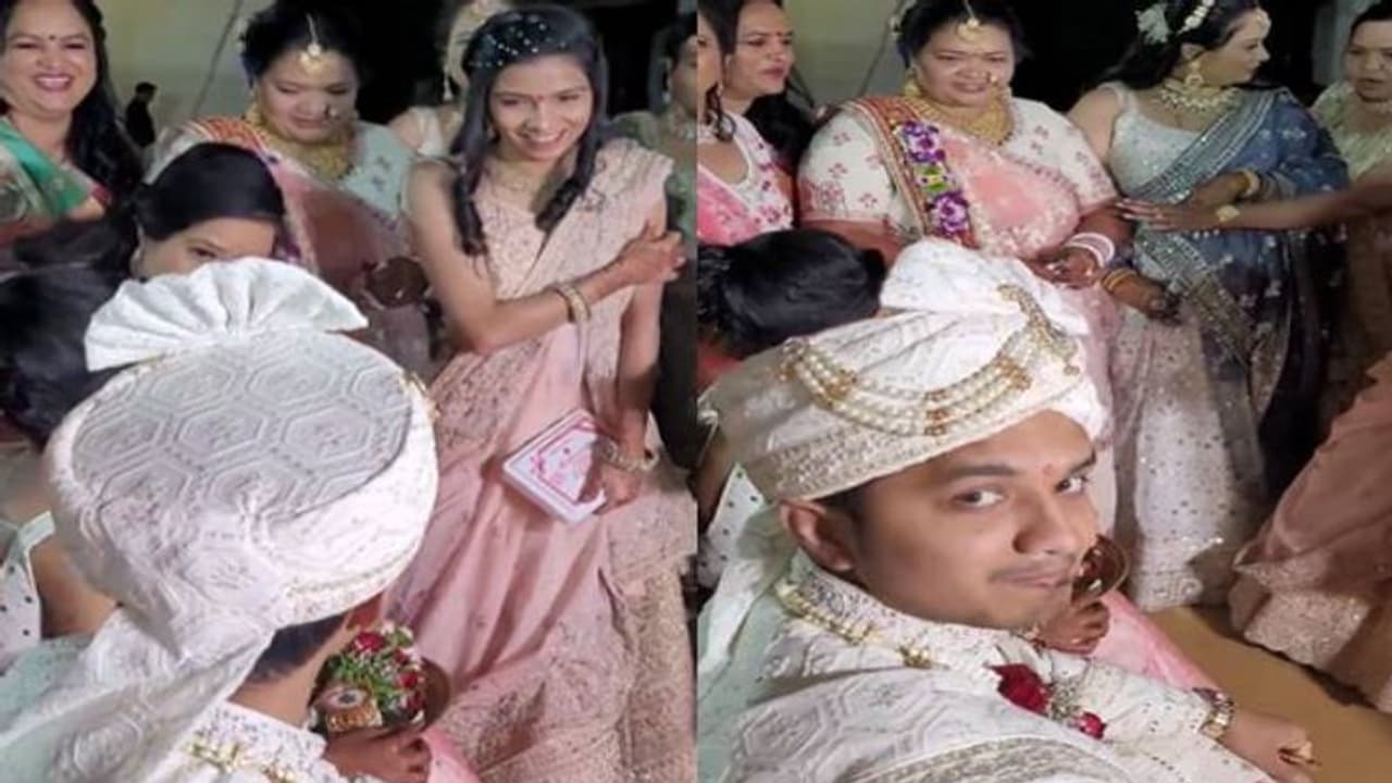 വരനെ സിഗരറ്റും പാനും നൽകി സ്വീകരിക്കുന്ന വധുവിന്റെ അമ്മ, വൈറലായി വിവാഹച്ചടങ്ങിന്റെ വീഡിയോ വരനെ സിഗരറ്റും പാനും നൽകി സ്വീകരിക്കുന്ന വധുവിന്റെ അമ്മ, വൈറലായി വിവാഹച്ചടങ്ങിന്റെ വീഡിയോ