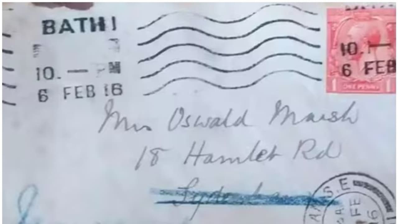 1916 ല്‍ പോസ്റ്റ് ചെയ്ത എഴുത്ത് ലഭിച്ചത് 2023 ല്‍; നൂറ്റിയേഴ് വര്‍ഷങ്ങള്‍ക്ക് ശേഷം !