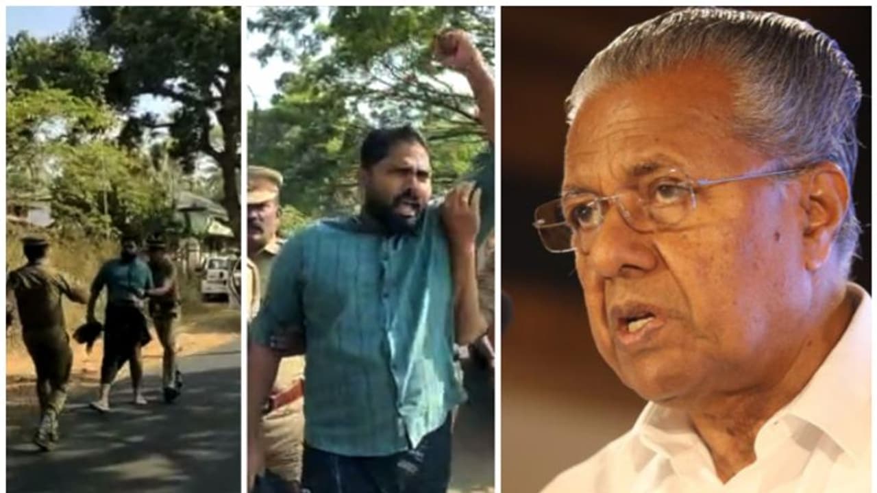 പാലക്കാട്ട് മുഖ്യമന്ത്രിക്ക് നേരെ കരിങ്കൊടി, യൂത്ത് കോൺഗ്രസ് പ്രവർത്തകൻ അറസ്റ്റിൽ പാലക്കാട്ട് മുഖ്യമന്ത്രിക്ക് നേരെ കരിങ്കൊടി, യൂത്ത് കോൺഗ്രസ് പ്രവർത്തകൻ അറസ്റ്റിൽ