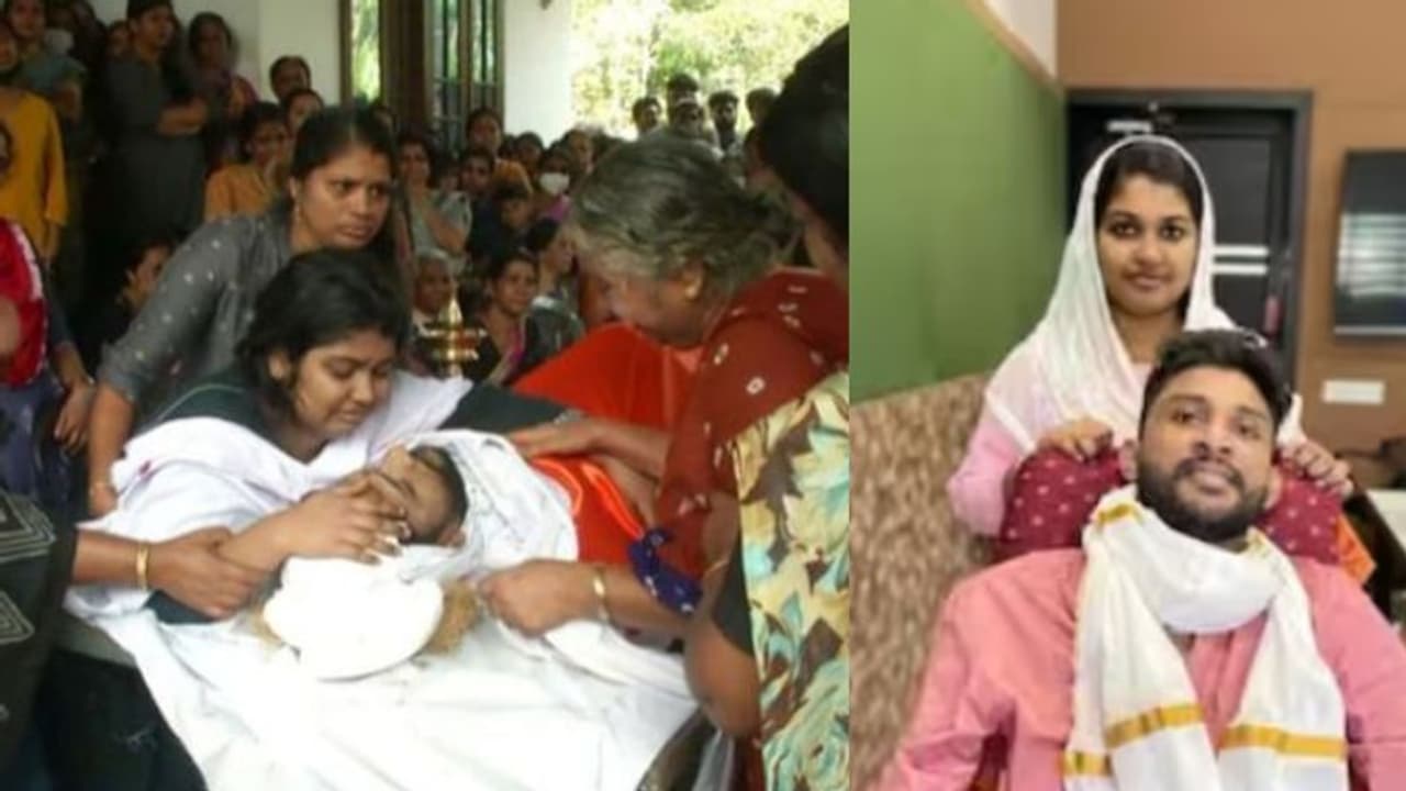 ഷഹാന ഇനി തനിച്ച്, കൈപിടിയ്ക്കാൻ പ്രണവില്ല; കണ്ണീർ വിട നൽകി നാട്