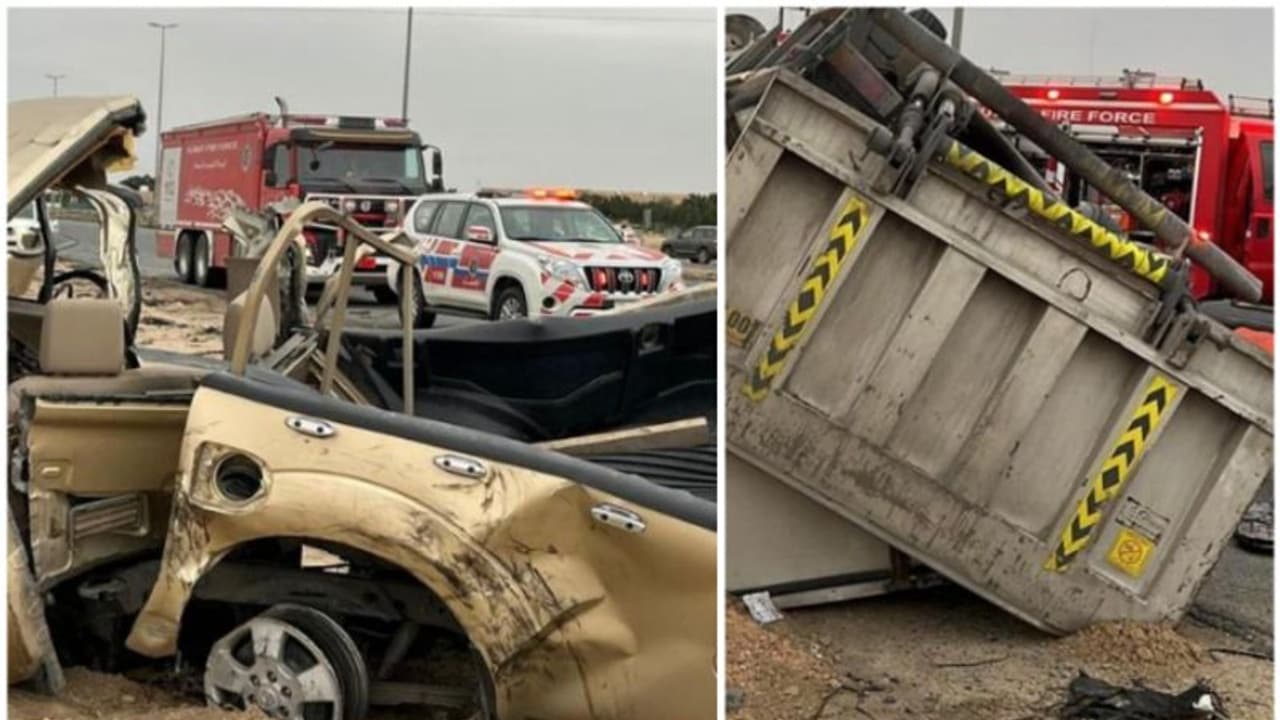 കുവൈത്തില് വാഹനങ്ങള് കൂട്ടിയിടിച്ച് മൂന്ന് മരണം; മൂന്ന് പേര്ക്ക് പരിക്ക് കുവൈത്തില് വാഹനങ്ങള് കൂട്ടിയിടിച്ച് മൂന്ന് മരണം; മൂന്ന് പേര്ക്ക് പരിക്ക്