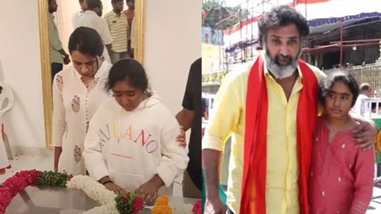 తండ్రి కోసం వెక్కి వెక్కి ఏడుస్తున్న తారకరత్న కూతురు.. ఓదార్చలేకపోతున్న కుటుంబ సభ్యులు తండ్రి కోసం వెక్కి వెక్కి ఏడుస్తున్న తారకరత్న కూతురు.. ఓదార్చలేకపోతున్న కుటుంబ సభ్యులు