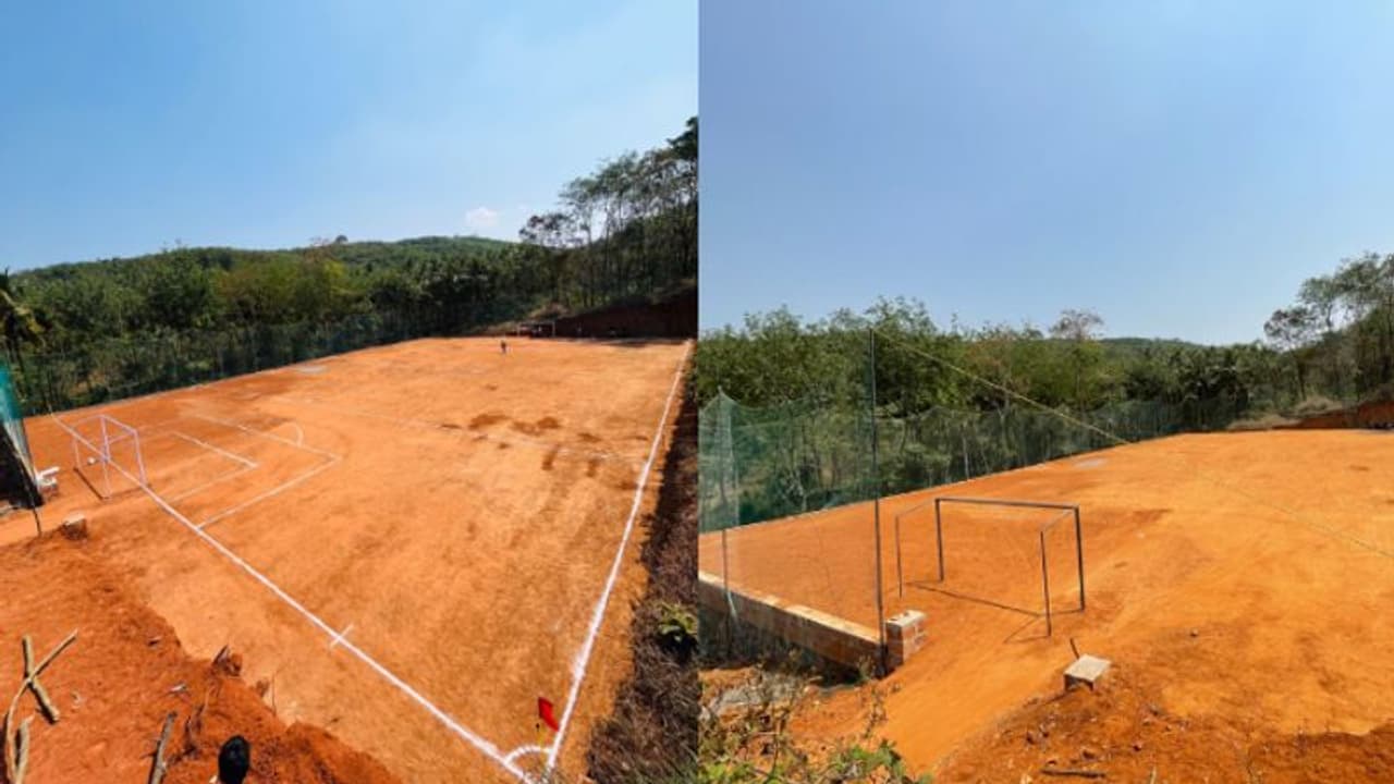 'ഒരൊറ്റ സ്വപ്നം, ഒന്നര വർഷത്തെ പരിശ്രമം'; നാടൊന്നിച്ചു, മാടാമ്പാറ നിവാസികൾക്ക് സ്വന്തം ഗ്രൗണ്ട് ഒരുങ്ങി 'ഒരൊറ്റ സ്വപ്നം, ഒന്നര വർഷത്തെ പരിശ്രമം'; നാടൊന്നിച്ചു, മാടാമ്പാറ നിവാസികൾക്ക് സ്വന്തം ഗ്രൗണ്ട് ഒരുങ്ങി