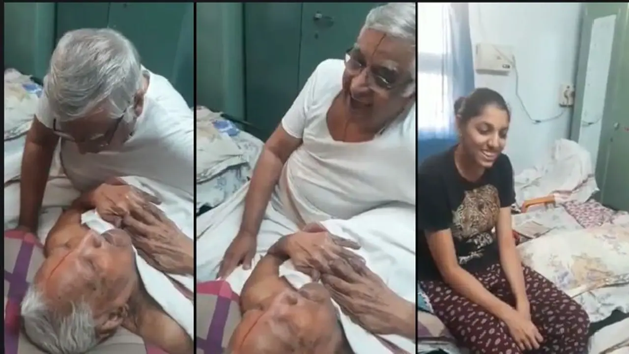 ಅಪ್ಪ ನೀನೇ ಪುಣ್ಯವಂತ.. ಶತಾಯುಷಿ ಅಪ್ಪನಿಗಾಗಿ ಹಾಡು ಹಾಡುವ 75ರ ವೃದ್ಧ ಮಗ