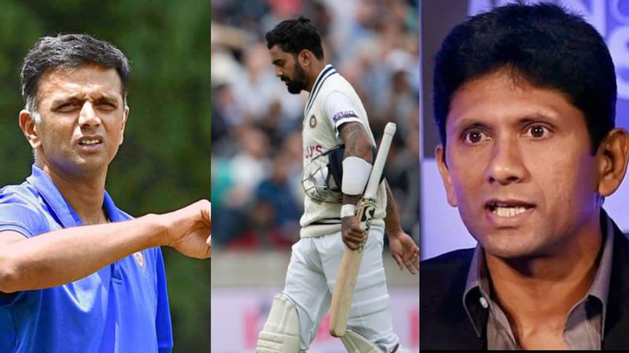 ദ്രാവിഡിന്റെ വാദങ്ങള് പൊളിച്ച് കണക്കുകള് നിരത്തി പ്രസാദ്, വിദേശത്തും കെ എല് രാഹുല് വലിയ സംഭവമൊന്നുമല്ല ദ്രാവിഡിന്റെ വാദങ്ങള് പൊളിച്ച് കണക്കുകള് നിരത്തി പ്രസാദ്, വിദേശത്തും കെ എല് രാഹുല് വലിയ സംഭവമൊന്നുമല്ല