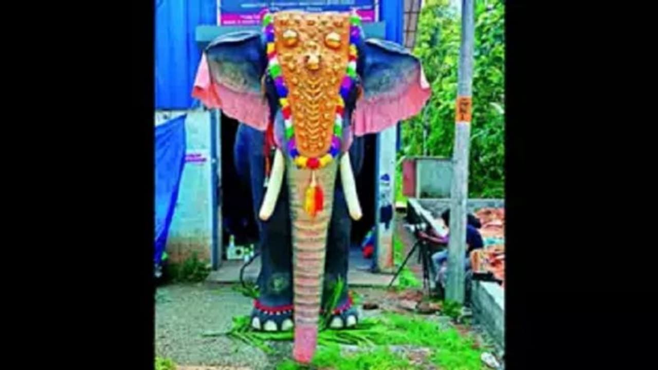  ಕೇರಳದಲ್ಲಿ ದೇವರಿಗೆ ಸೇವೆ ಸಲ್ಲಿಸಲಿದೆ ನಟ್ ಬೋಲ್ಟ್ ಇರುವ ಆನೆ