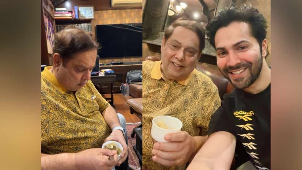 ഹല്വ തയ്യാറാക്കി വരുണ് ധവാന്; അഭിനന്ദിച്ച് അച്ഛന് ഡേവിഡ് ധവാന്; വൈറലായി വീഡിയോ ഹല്വ തയ്യാറാക്കി വരുണ് ധവാന്; അഭിനന്ദിച്ച് അച്ഛന് ഡേവിഡ് ധവാന്; വൈറലായി വീഡിയോ