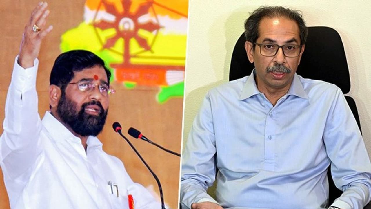 షిండే Vs థాకరే:'తొలుత అహాన్ని పక్కన పెట్టాలి' : ఉద్ధవ్‌పై సీఎం షిండే ఫైర్