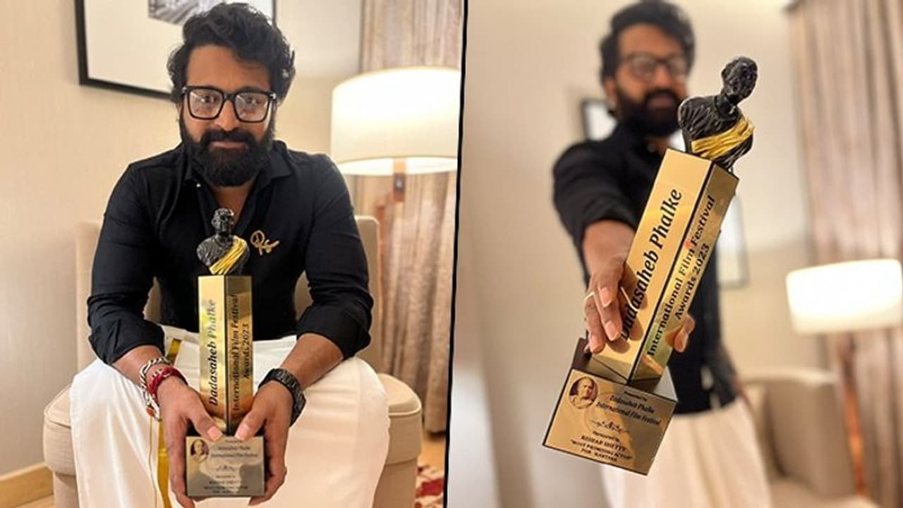 Rishab Shetty pens heartfelt note on winning Dadasaheb Phalke award for Most Promising Actor; know details Rishab Shetty pens heartfelt note on winning Dadasaheb Phalke award for Most Promising Actor; know details