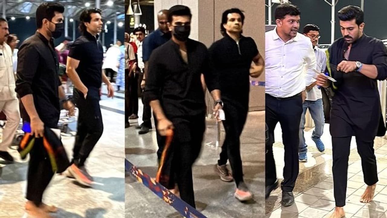 అయ్యప్ప మాలలో.. ‘ఆస్కార్స్’ కోసం బయల్దేరిన రామ్ చరణ్.. వైరల్ అవుతున్న పిక్స్!