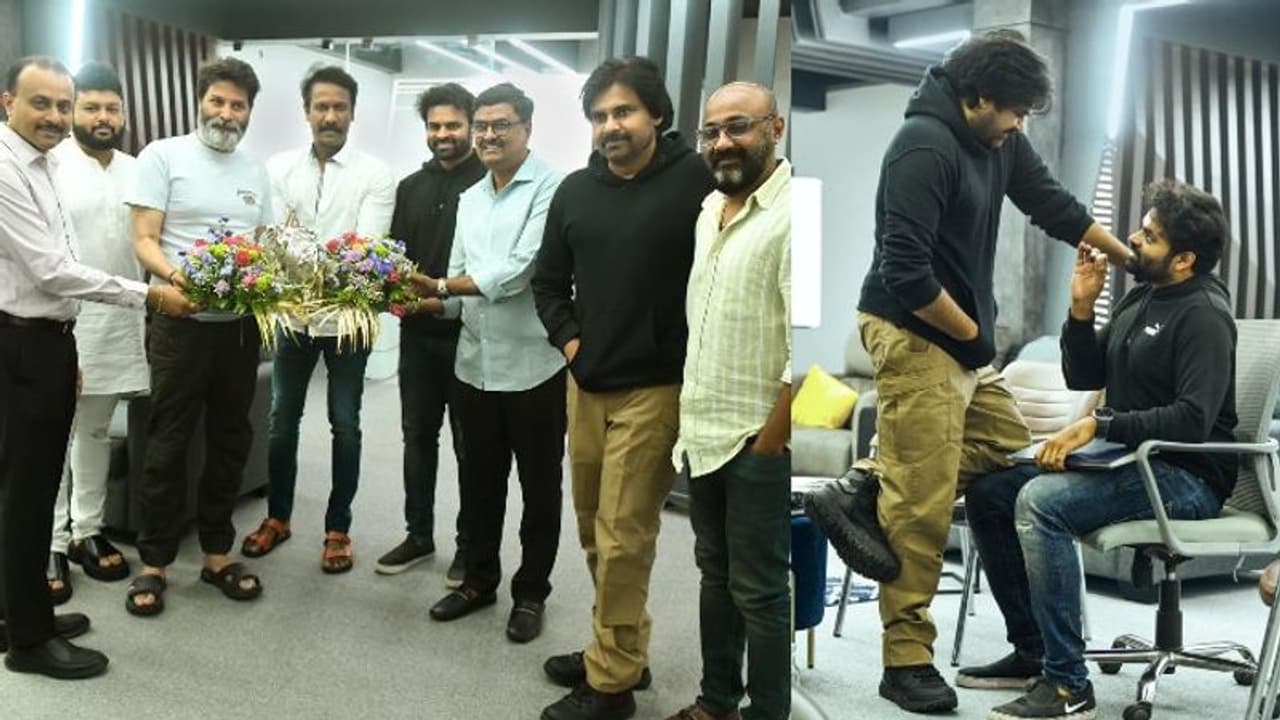 పవర్ స్టార్ ఫ్యాన్స్ కు గుడ్ న్యూస్.. పవన్ కళ్యాణ్ సాయి ధరమ్ తేజ్ కాంబినేషన్ మూవీ షూటింగ్ స్టార్ట్..