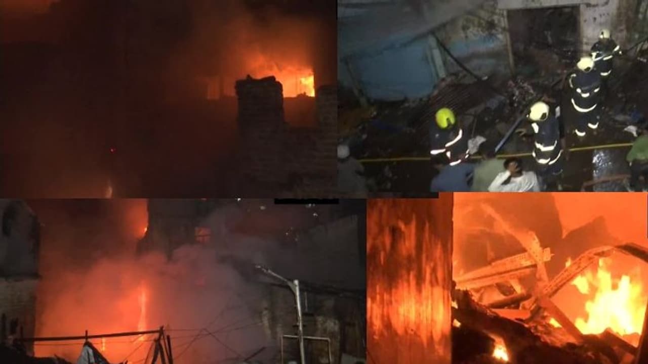 ಮುಂಬೈನ ಧಾರಾವಿ ಸ್ಲಮ್‌ನಲ್ಲಿ ಬೆಂಕಿ ಅವಘಡ : ಸಂಚಾರ ಬದಲಾವಣೆ