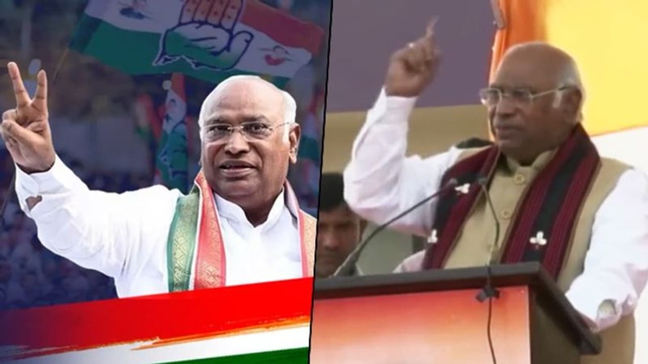 Mallikarjun Kharge’s 2024 prediction: Next govt at the Centre will be of a Congress led alliance Mallikarjun Kharge’s 2024 prediction: Next govt at the Centre will be of a Congress led alliance