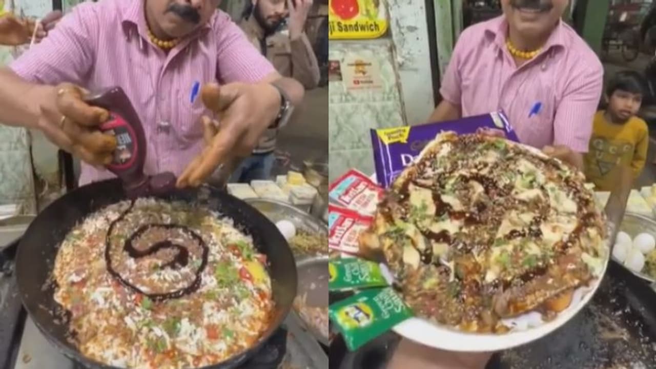 ഡയറി മില്‍ക്ക് കൊണ്ട് ഓംലെറ്റ്; വീഡിയോ കണ്ട ശേഷം ആളുകള്‍ പറയുന്നത്...