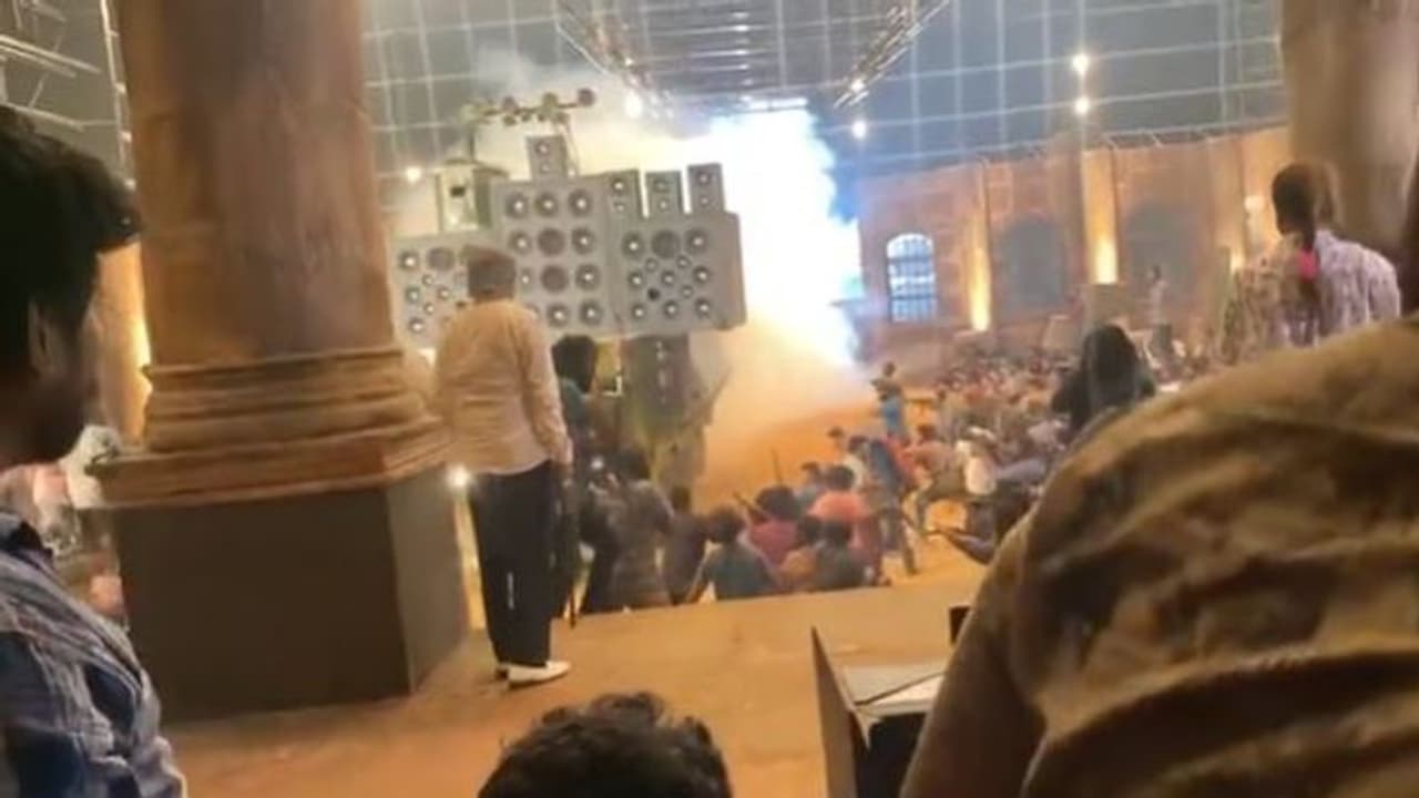 Breaking: நடிகர் விஷால் நடிக்கும் 'மார்க் ஆண்டனி' படப்பிடிப்பில் விபத்து! 