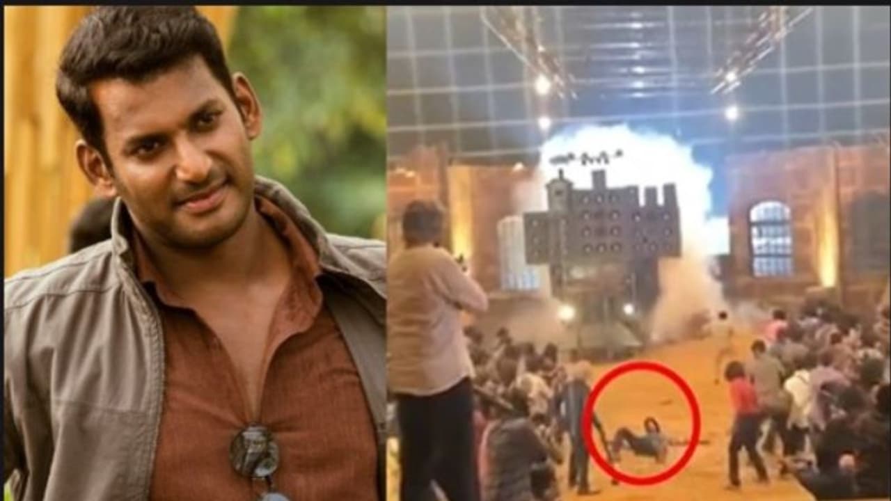 అంగుళం దూరంలో చావు.. ప్రాణాలతో బయటపడ్డ విశాల్.. వీడియో వైరల్.. అంగుళం దూరంలో చావు.. ప్రాణాలతో బయటపడ్డ విశాల్.. వీడియో వైరల్..