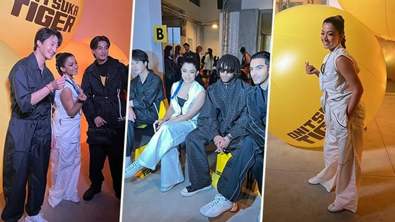 Rashmika Mandanna at Milan Fashion Week: Actress poses with Korean star Jung Il woo and Thai star Kanawut Rashmika Mandanna at Milan Fashion Week: Actress poses with Korean star Jung Il woo and Thai star Kanawut