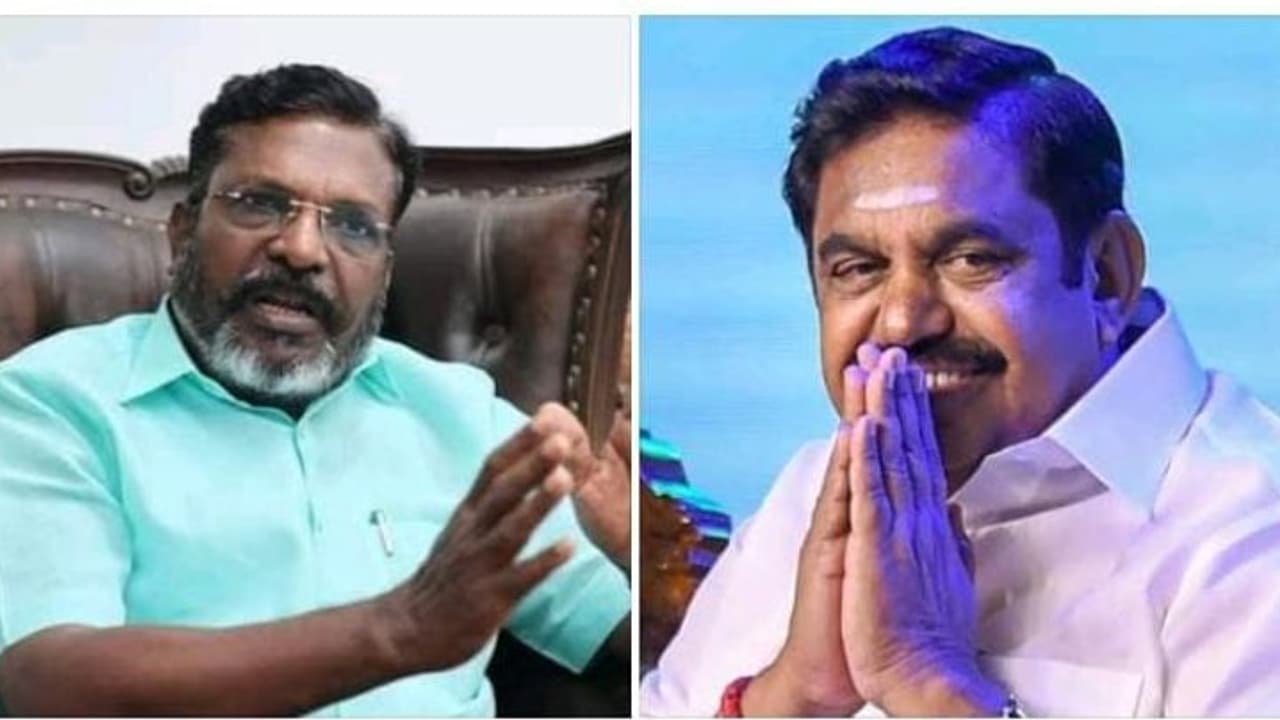 திமுக கூட்டணியில் இருந்து விலகி அதிமுகவில் இணைகிறேனா..? திருமாவளவன் அதிரடி பதில்