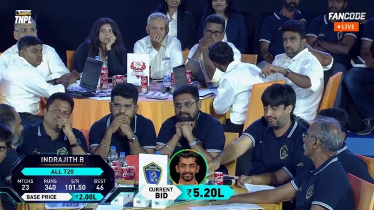 തമിഴ്നാട് പ്രീമിയര്‍ ലേലത്തില്‍ പങ്കെടുത്ത് അശ്വിനും