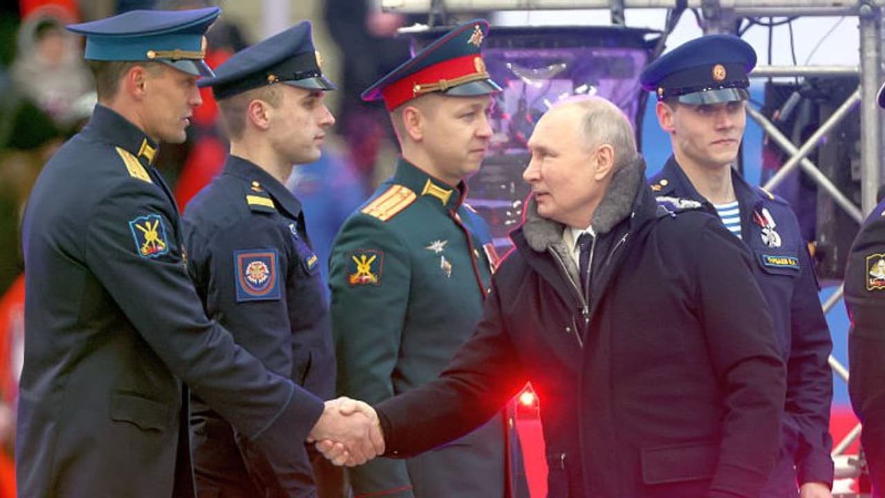 'Vladimir Putin's war has been a strategic failure... Ukraine still stands'