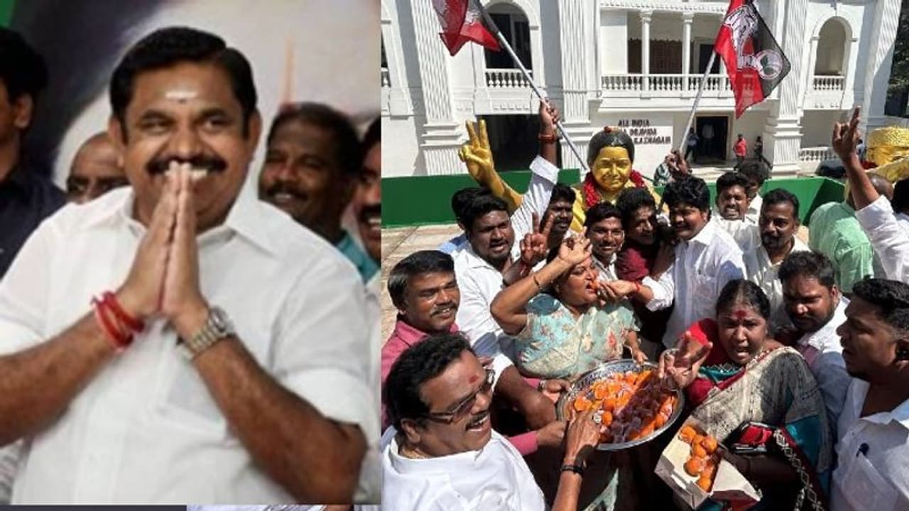 ಅಣ್ಣಾ ಡಿಎಂಕೆಗೆ ಎಡಪ್ಪಾಡಿ ಪಳನಿಸ್ವಾಮಿಯೇ ಬಾಸ್‌, ಒಪಿಎಸ್‌ಗೆ ಭಾರಿ ಹಿನ್ನಡೆ