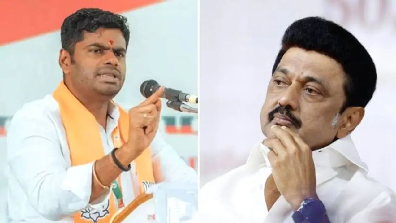 மத்திய அரசு திட்டங்களில் ஊழல் செய்து பணம் சம்பாதிப்பது மட்டுமே திமுகவின் குறிக்கோள்! இறங்கி அடிக்கும் அண்ணாமலை மத்திய அரசு திட்டங்களில் ஊழல் செய்து பணம் சம்பாதிப்பது மட்டுமே திமுகவின் குறிக்கோள்! இறங்கி அடிக்கும் அண்ணாமலை