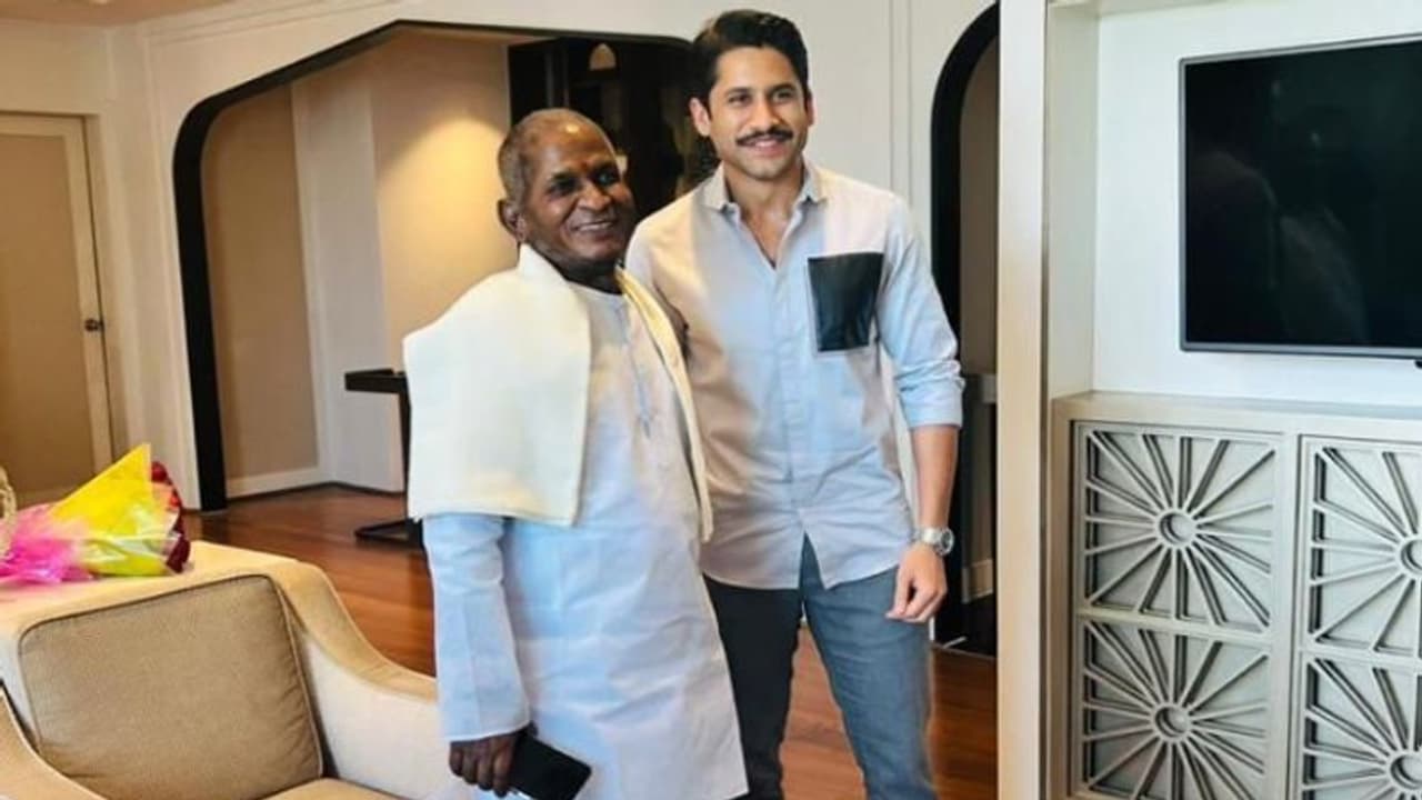 ఇళయరాజాని కలిసిన నాగచైతన్య.. ఫ్యాన్ బాయ్‌ మూవ్‌మెంట్‌తో ఎమోషనల్‌ నోట్‌.. 