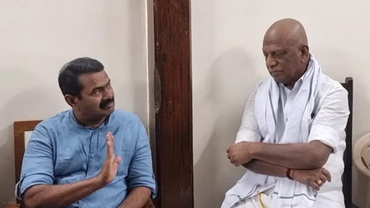 தாயை இழந்து தவித்த ஓபிஎஸ்..! நள்ளிரவில் வீட்டிற்கே ஓடி சென்று ஆறுதல் சொன்ன சீமான் தாயை இழந்து தவித்த ஓபிஎஸ்..! நள்ளிரவில் வீட்டிற்கே ஓடி சென்று ஆறுதல் சொன்ன சீமான்