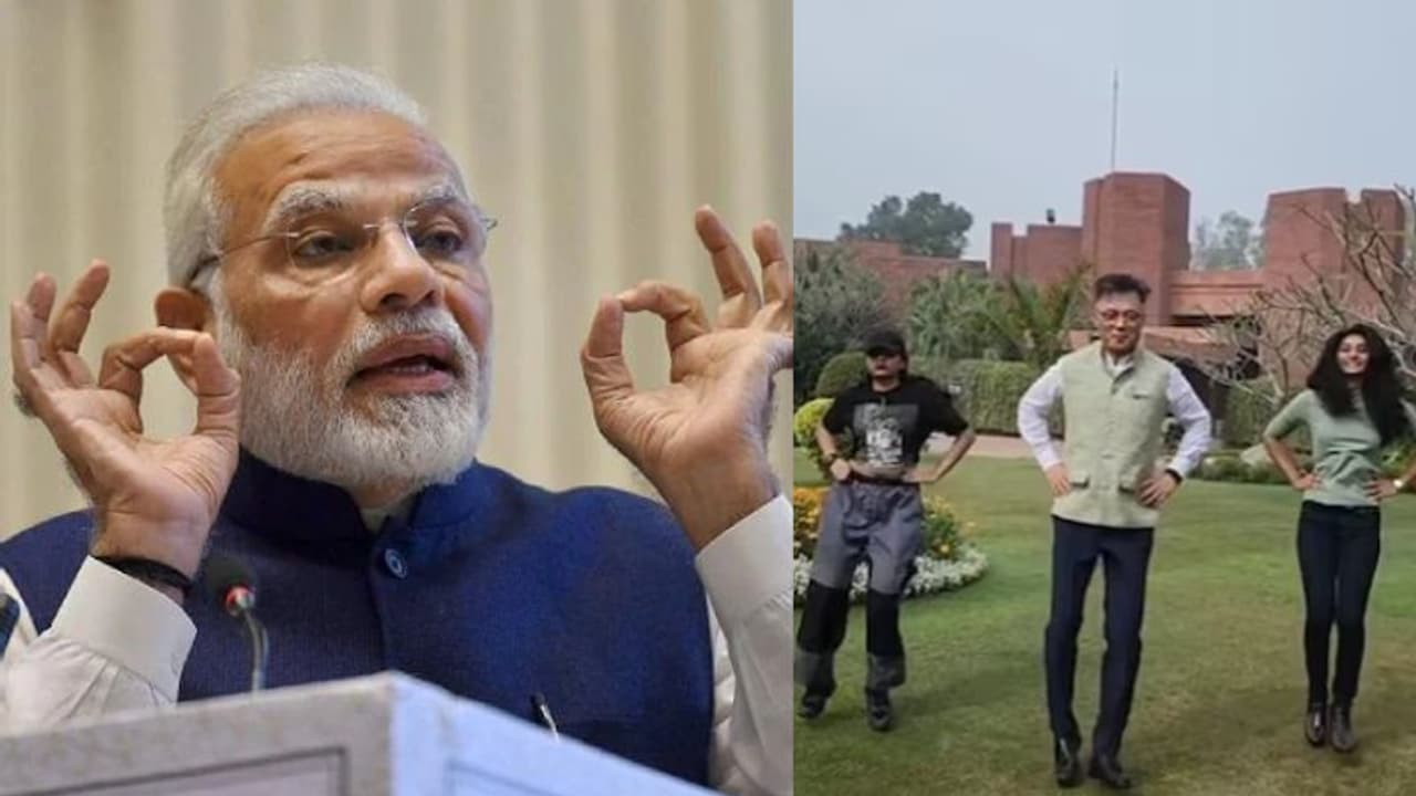 நாட்டு நாட்டு பாடலுக்கு குத்தாட்டம் போட்ட தென் கொரிய தூதரக அதிகாரிகள்... வீடியோ பார்த்து மெர்சலான மோடி