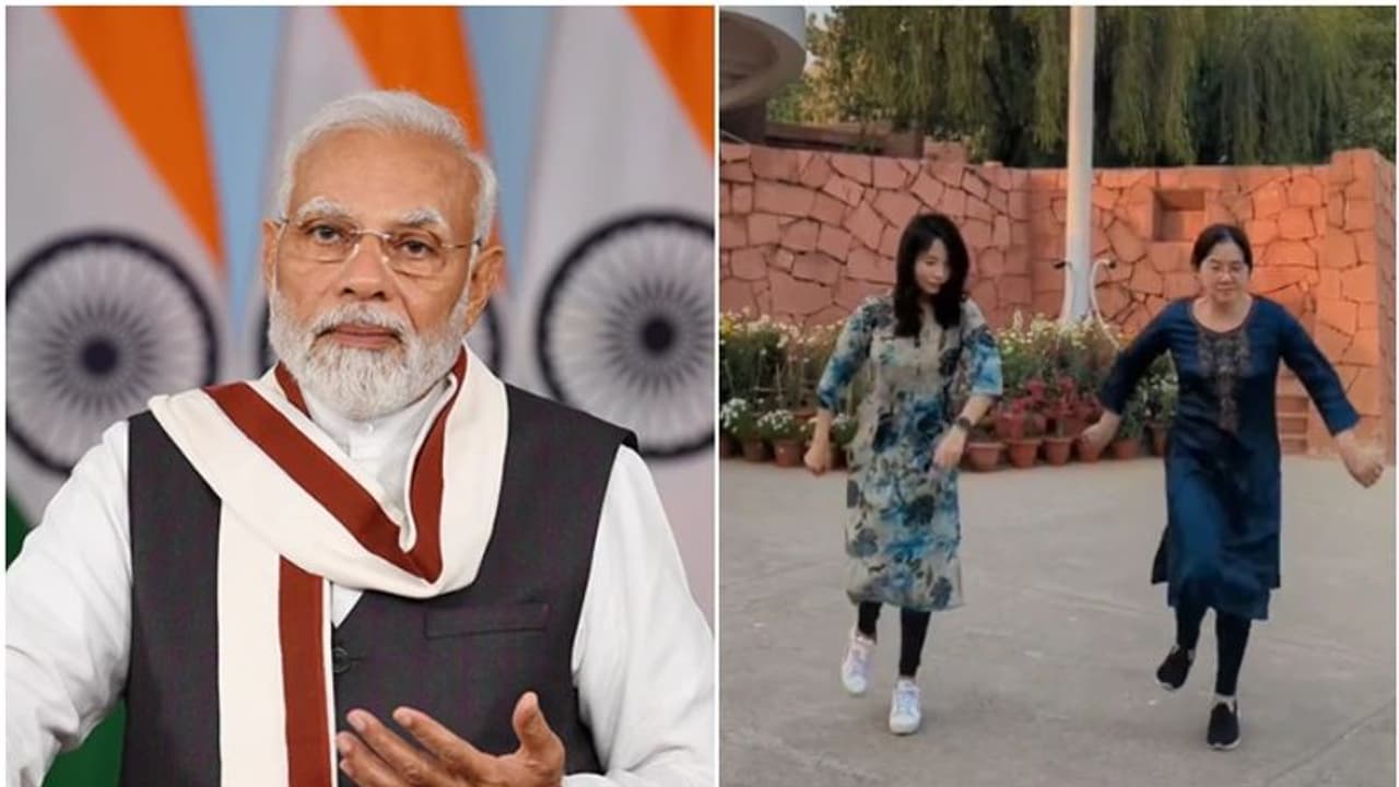 ನಾಟು ನಾಟು... ಹಾಡಿಗೆ ಕುಣಿದ ಕೊರಿಯನ್ನರಿಗೆ ಪ್ರಧಾನಿ ಮೋದಿ ಫಿದಾ ನಾಟು ನಾಟು... ಹಾಡಿಗೆ ಕುಣಿದ ಕೊರಿಯನ್ನರಿಗೆ ಪ್ರಧಾನಿ ಮೋದಿ ಫಿದಾ