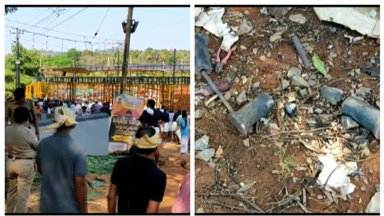 വരവൂരിൽ കതിന പൊട്ടിത്തെറിച്ച് അപകടം, 4 പേര്ക്ക് പരിക്ക് വരവൂരിൽ കതിന പൊട്ടിത്തെറിച്ച് അപകടം, 4 പേര്ക്ക് പരിക്ക്