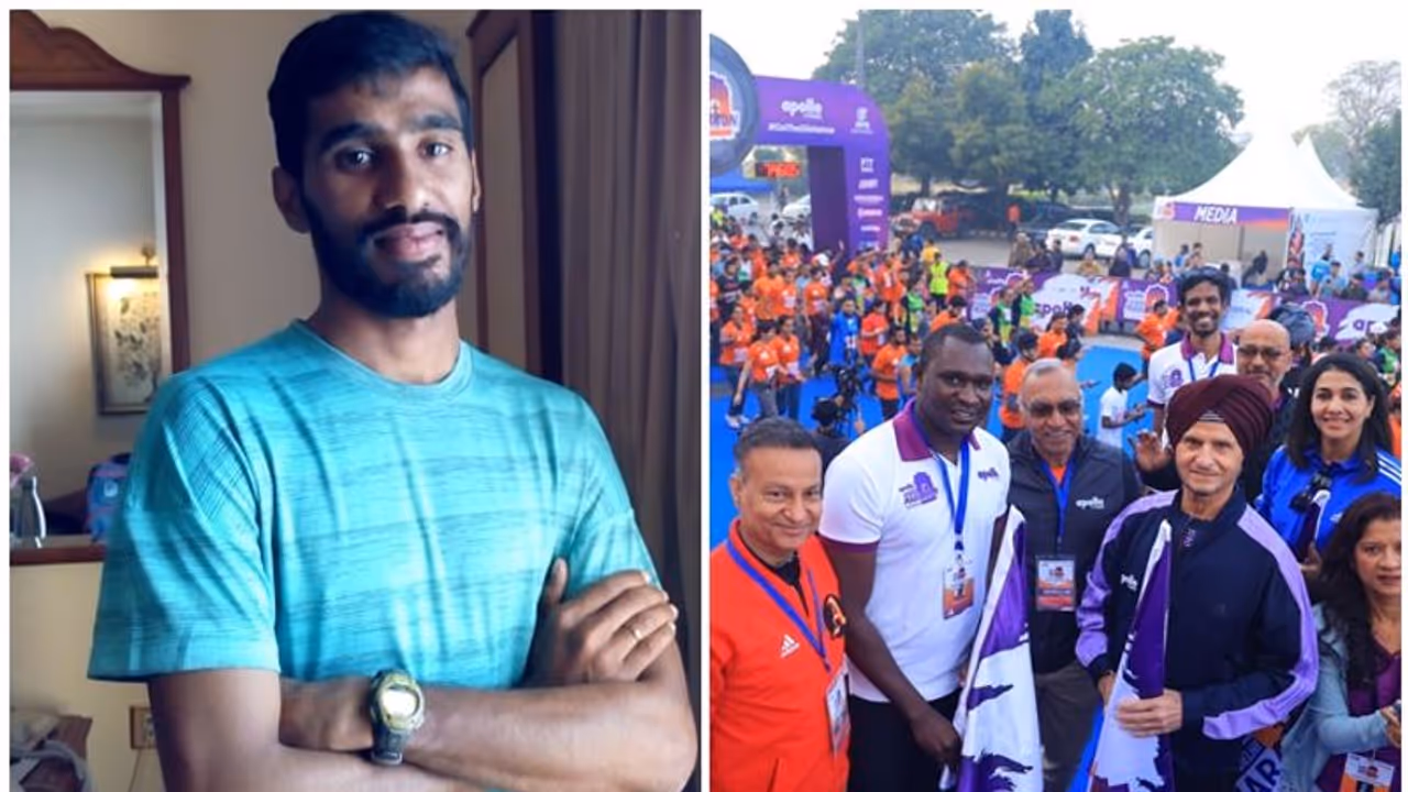 New Delhi Marathon: ಏಷ್ಯಡ್ ಮ್ಯಾರಥಾನ್ಗೆ ಕರ್ನಾಟಕದ ಬೆಳ್ಳಿಯಪ್ಪಗೆ ಅರ್ಹತೆ New Delhi Marathon: ಏಷ್ಯಡ್ ಮ್ಯಾರಥಾನ್ಗೆ ಕರ್ನಾಟಕದ ಬೆಳ್ಳಿಯಪ್ಪಗೆ ಅರ್ಹತೆ