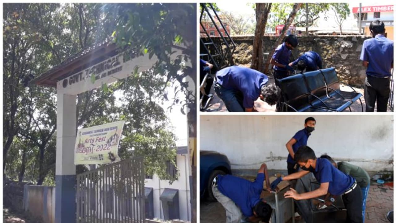 വിദ്യാര്ഥികളും അധ്യാപകരും ജോലിക്കാരായി; ബത്തേരി ആയൂര്വേദ ആശുപത്രിയില് കേടായ കട്ടിലിനും കസേരക്കും പുതുജന്മം വിദ്യാര്ഥികളും അധ്യാപകരും ജോലിക്കാരായി; ബത്തേരി ആയൂര്വേദ ആശുപത്രിയില് കേടായ കട്ടിലിനും കസേരക്കും പുതുജന്മം