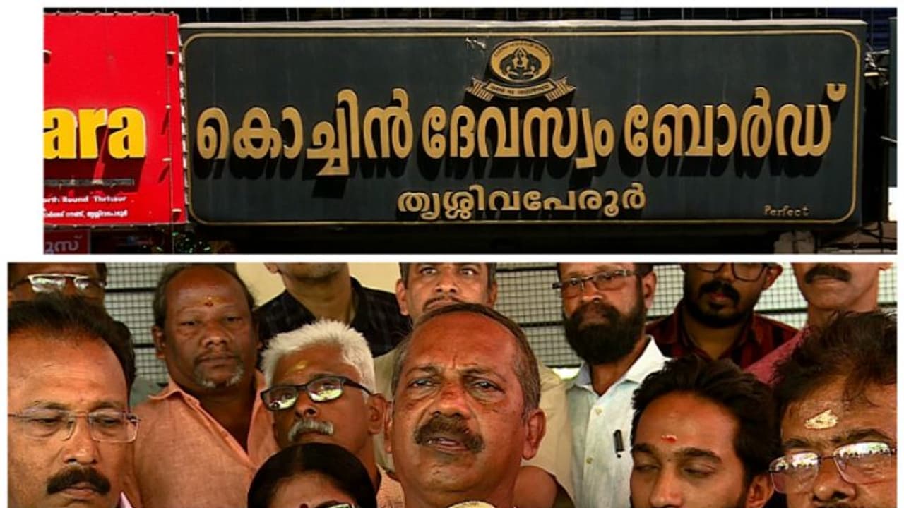 പൂര പ്രദര്ശന നഗരിയുടെ തറവാടക കൂട്ടി ചോദിച്ച് കൊച്ചിന് ദേവസ്വം ബോര്ഡ്, ചർച്ചയാകാമെന്ന് പ്രസിഡന്റ് പൂര പ്രദര്ശന നഗരിയുടെ തറവാടക കൂട്ടി ചോദിച്ച് കൊച്ചിന് ദേവസ്വം ബോര്ഡ്, ചർച്ചയാകാമെന്ന് പ്രസിഡന്റ്