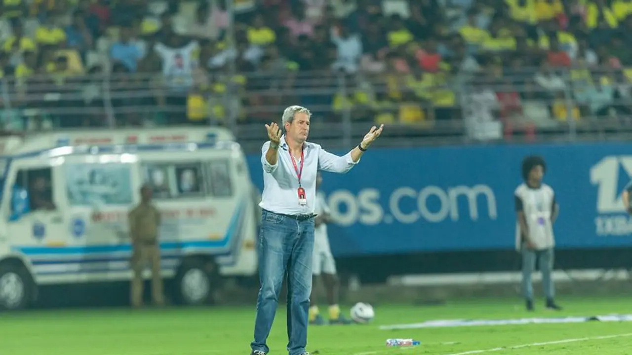 ISL 2022 23: 'Hyderabad FC won in a tough stadium' Manolo Marquez after trumping Kerala Blasters ISL 2022 23: 'Hyderabad FC won in a tough stadium' Manolo Marquez after trumping Kerala Blasters