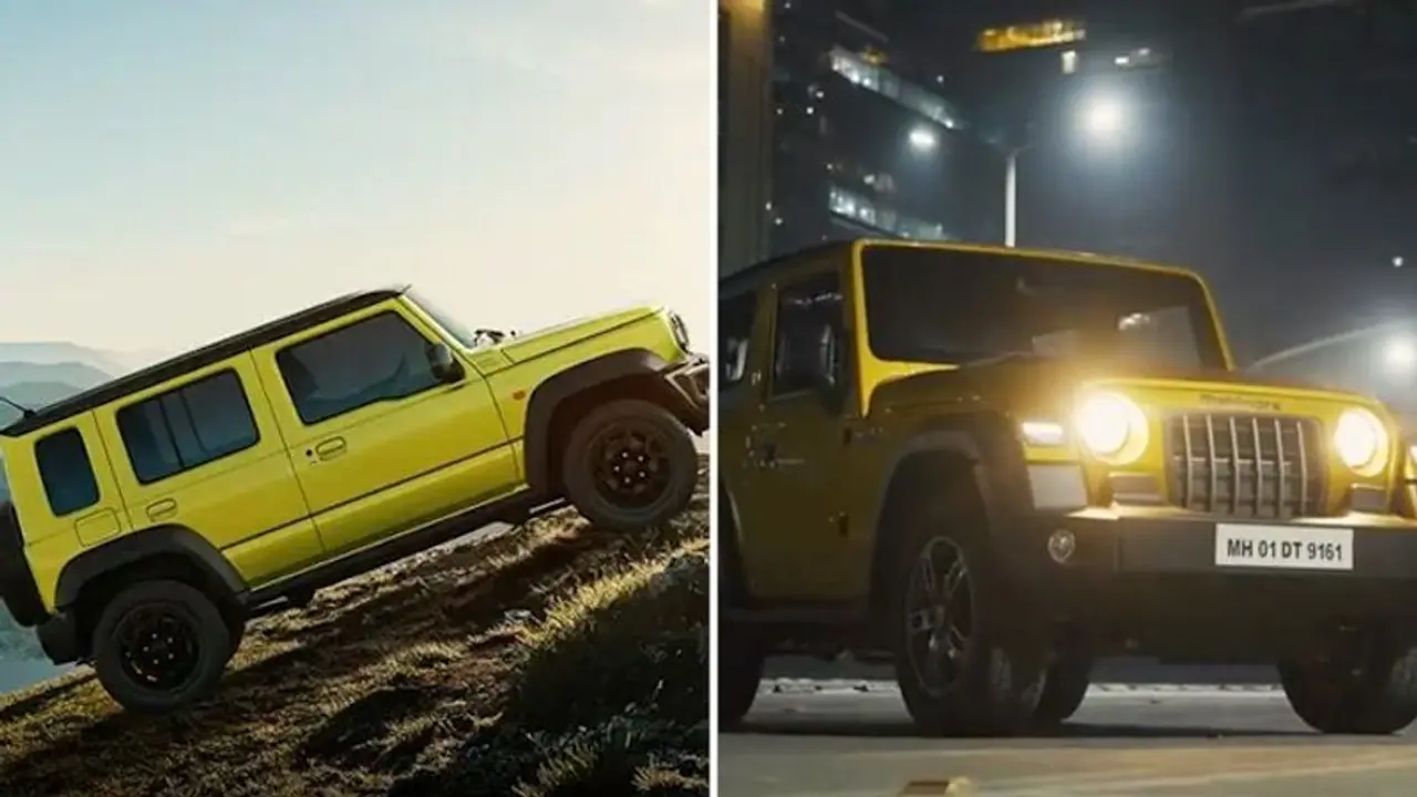 Maruti Jimny vs Mahindra Thar: Comparing features, ride quality, price and more