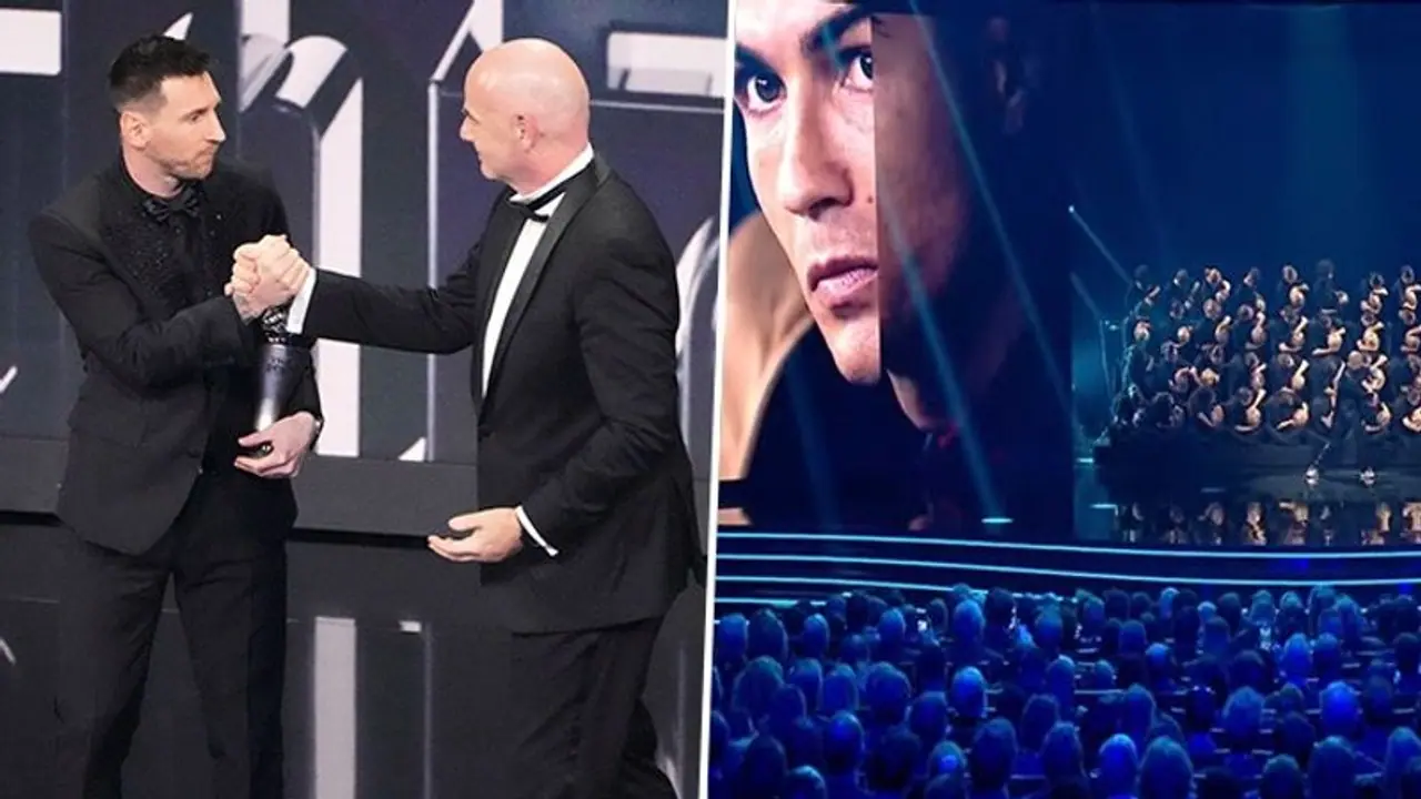 Messi Ronaldo fans at loggerheads after FIFA 'disrespects' Portuguese legend during The Best awards