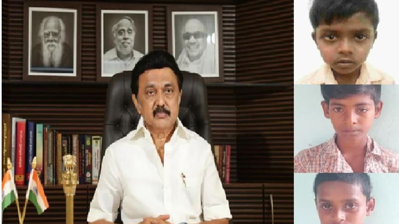 சாலை விபத்தில் உயிரிழந்த 3 பள்ளி மாணவர்களுக்கு மு.க.ஸ்டாலின் இரங்கல்... தலா ரூ.2 லட்சம் நிவாரணம் அறிவிப்பு!! சாலை விபத்தில் உயிரிழந்த 3 பள்ளி மாணவர்களுக்கு மு.க.ஸ்டாலின் இரங்கல்... தலா ரூ.2 லட்சம் நிவாரணம் அறிவிப்பு!!