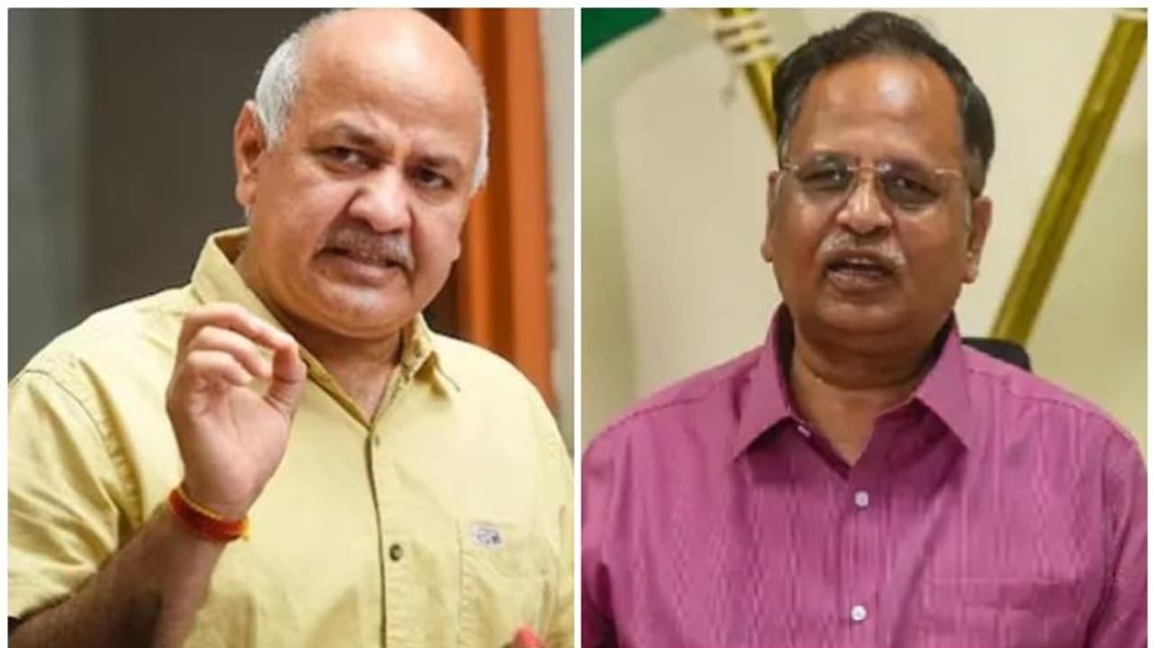 President accepts Manish Sisodia, Satyendar Jain's resignation; appoints Bharadwaj, Atishi as Delhi ministers