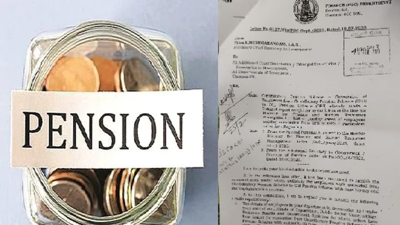 பழைய ஓய்வூதிய திட்டத்திற்கு மாற்றப்பட்டவர்களின் விவரம் வேண்டும்... தமிழக அரசு உத்தரவு!! பழைய ஓய்வூதிய திட்டத்திற்கு மாற்றப்பட்டவர்களின் விவரம் வேண்டும்... தமிழக அரசு உத்தரவு!!