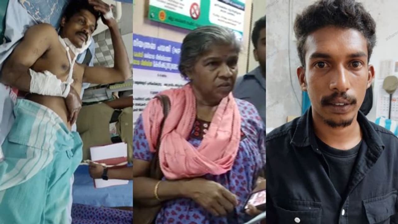 കൂട്ടുകാരനെ തേടിയെത്തി, വീട്ടിലില്ലെന്ന് മറുപടി; ഒരു കുടുംബത്തിലെ 3 പേരെ യുവാവ് വാക്കത്തികൊണ്ട് വെട്ടി കൂട്ടുകാരനെ തേടിയെത്തി, വീട്ടിലില്ലെന്ന് മറുപടി; ഒരു കുടുംബത്തിലെ 3 പേരെ യുവാവ് വാക്കത്തികൊണ്ട് വെട്ടി