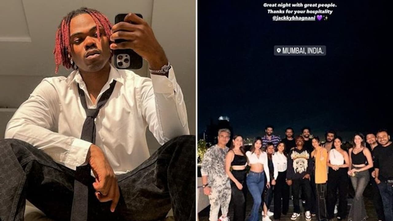 Love Nwantiti singer CKay shares picture from his Mumbai visit and thanks Jackky Bhagnani for his hospitality Love Nwantiti singer CKay shares picture from his Mumbai visit and thanks Jackky Bhagnani for his hospitality