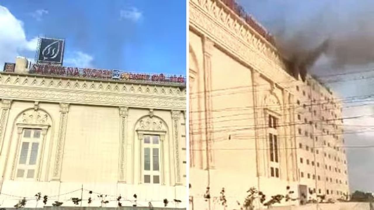 Watch Video : சரவணா ஸ்டோர்ஸ் கடையில் தீ விபத்து.. அலறியடித்து ஓடிய பொதுமக்கள் வைரலாகும் அதிர்ச்சி வீடியோ.!!