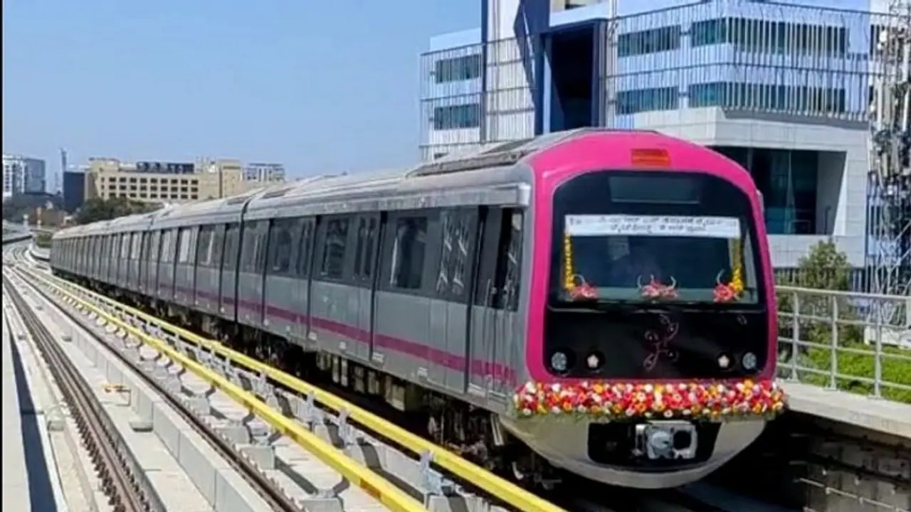 ಬೆಂಗಳೂರಿನಲ್ಲೀಗ 70 ಕಿಮೀ ಮಾರ್ಗ: ದೇಶಕ್ಕೆ ನಮ್ಮ ಮೆಟ್ರೋ ಶೀಘ್ರ ನಂ.2..! ಬೆಂಗಳೂರಿನಲ್ಲೀಗ 70 ಕಿಮೀ ಮಾರ್ಗ: ದೇಶಕ್ಕೆ ನಮ್ಮ ಮೆಟ್ರೋ ಶೀಘ್ರ ನಂ.2..!