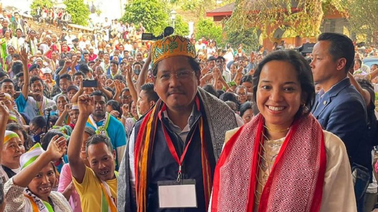 Meghalaya 2023 Mandate: NPP emerges as single largest party Meghalaya 2023 Mandate: NPP emerges as single largest party