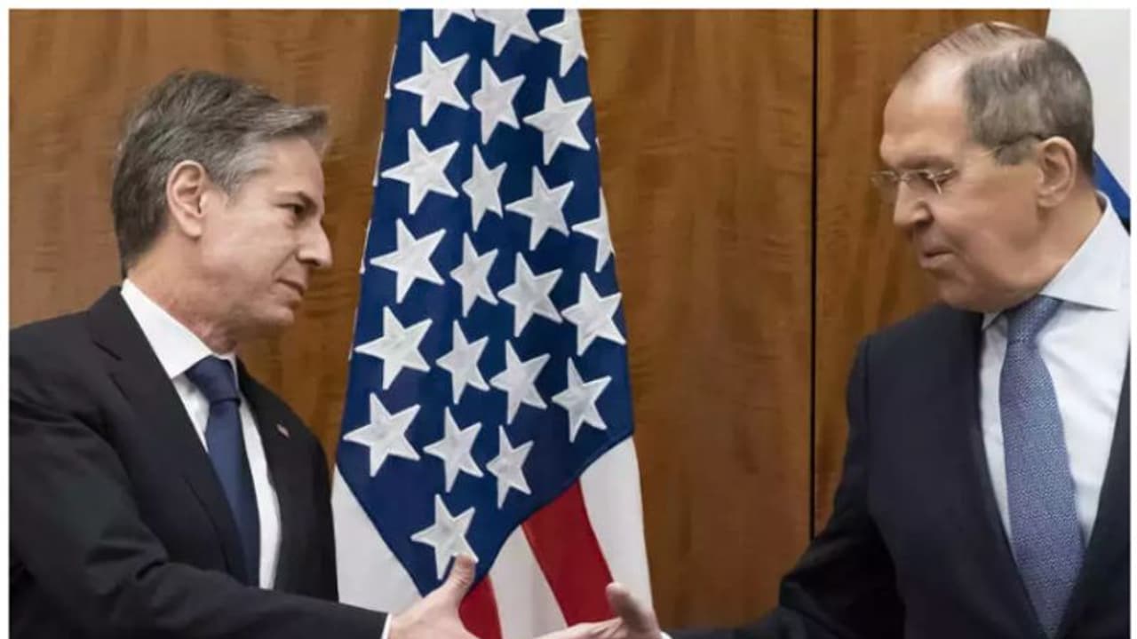 യുക്രൈൻ യുദ്ധം; ആദ്യമായി നേരിട്ട് ചർച്ച നടത്തി അമേരിക്ക, റഷ്യ വിദേശകാര്യ മന്ത്രിമാർ; സമവായ സൂചനയില്ല