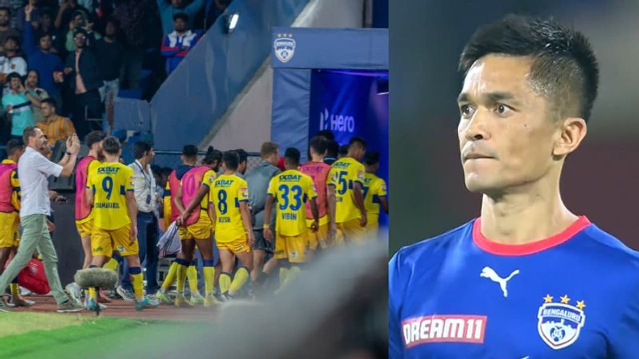 Indian Super League: ಸೆಮೀಸ್‌ಗೆ ಬೆಂಗಳೂರು ಎಫ್‌ಸಿ ಲಗ್ಗೆ..! ವಿವಾದ ಮಾಡಿ ಮೈದಾನ ತೊರೆದ ಕೇರಳ