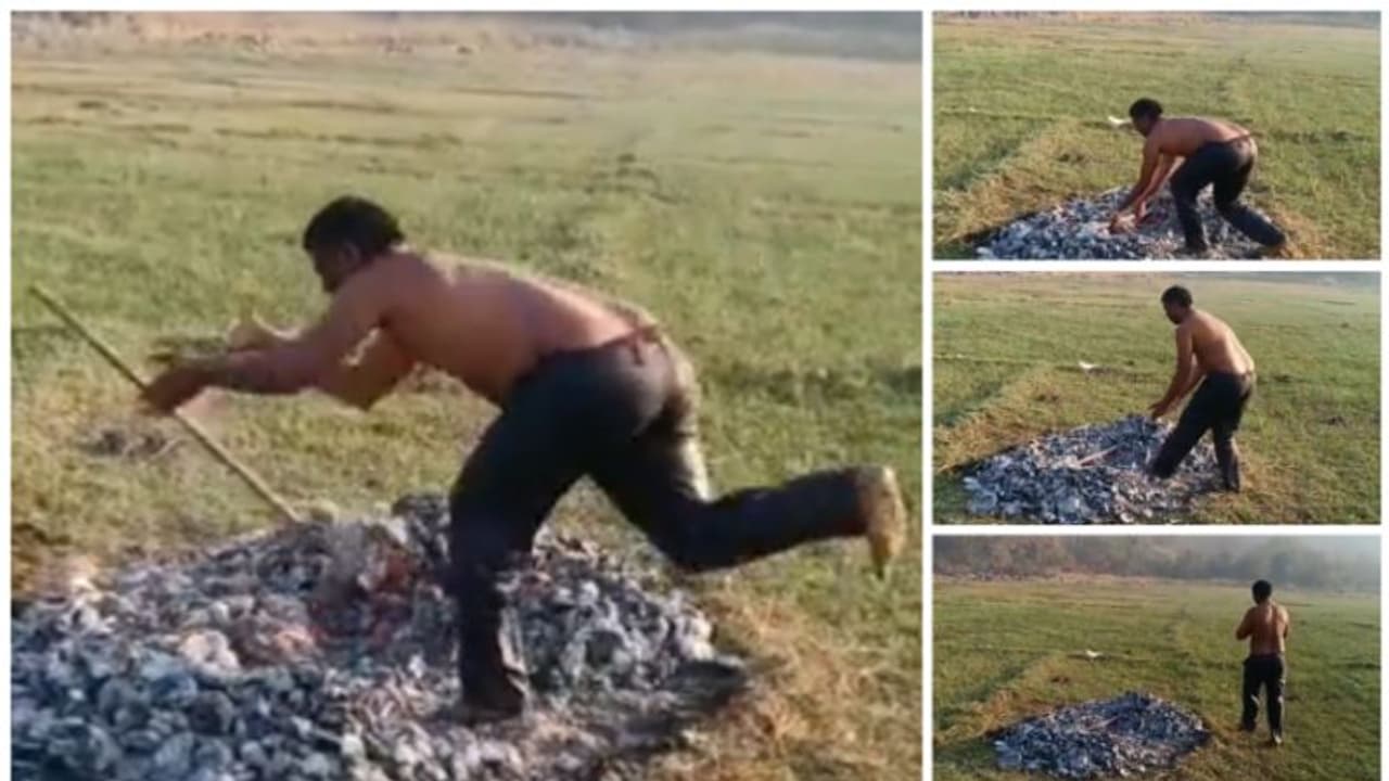 സഹോദര ഭാര്യയുമായി അവിഹിതമില്ല; സത്യം തെളിയിക്കാന് 'അഗ്നിപരീക്ഷ' നടത്തി യുവാവ് ! വൈറല് വീഡിയോ സഹോദര ഭാര്യയുമായി അവിഹിതമില്ല; സത്യം തെളിയിക്കാന് 'അഗ്നിപരീക്ഷ' നടത്തി യുവാവ് ! വൈറല് വീഡിയോ