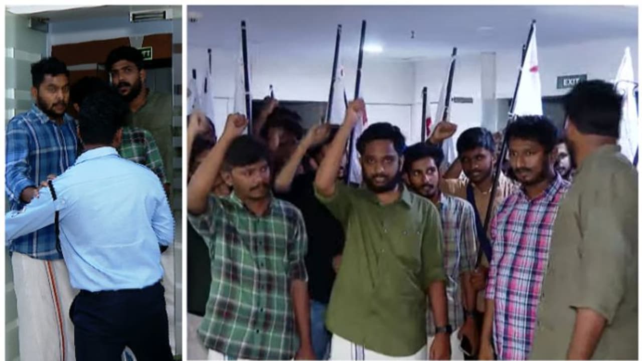 ഏഷ്യാനെറ്റ് ന്യൂസ് കൊച്ചി ഓഫീസ് അതിക്രമം: നേതൃത്വം നൽകിയത് എസ്എഫ്ഐ ജില്ലാ നേതാക്കൾ, പേര് വിവരങ്ങൾ പുറത്ത് ഏഷ്യാനെറ്റ് ന്യൂസ് കൊച്ചി ഓഫീസ് അതിക്രമം: നേതൃത്വം നൽകിയത് എസ്എഫ്ഐ ജില്ലാ നേതാക്കൾ, പേര് വിവരങ്ങൾ പുറത്ത്