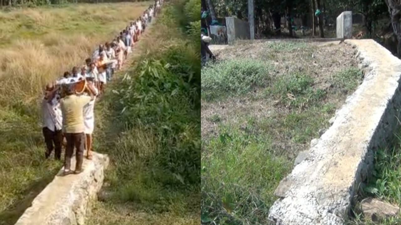 വഴിക്കായി മണ്ണ് കൊടുത്ത് വ‍ര്‍ഷങ്ങൾ കാത്തിരുന്ന് സ്കറിയ പോയി, മൃതദേഹം റോഡിലെത്തിച്ചത് ചുമന്ന്!